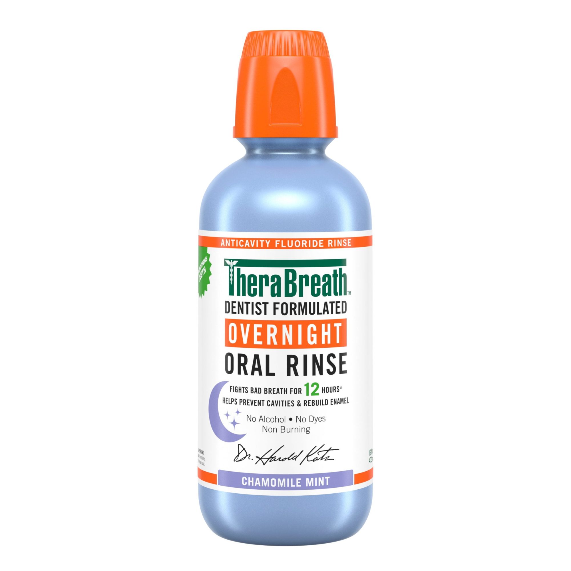 Overnight Oral Rinse - Chamomile Mint - 16 OZ