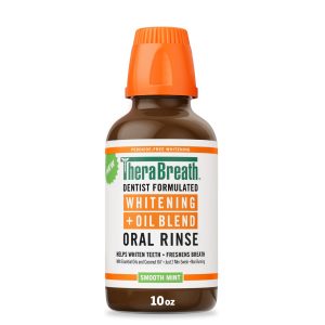 Whitening + Oil Blend Oral Rinse ?C Smooth Mint - 10 OZ