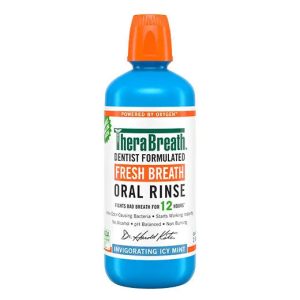 Fresh Breath Oral Rinse - Invigorating Icy Mint - 33.8 OZ